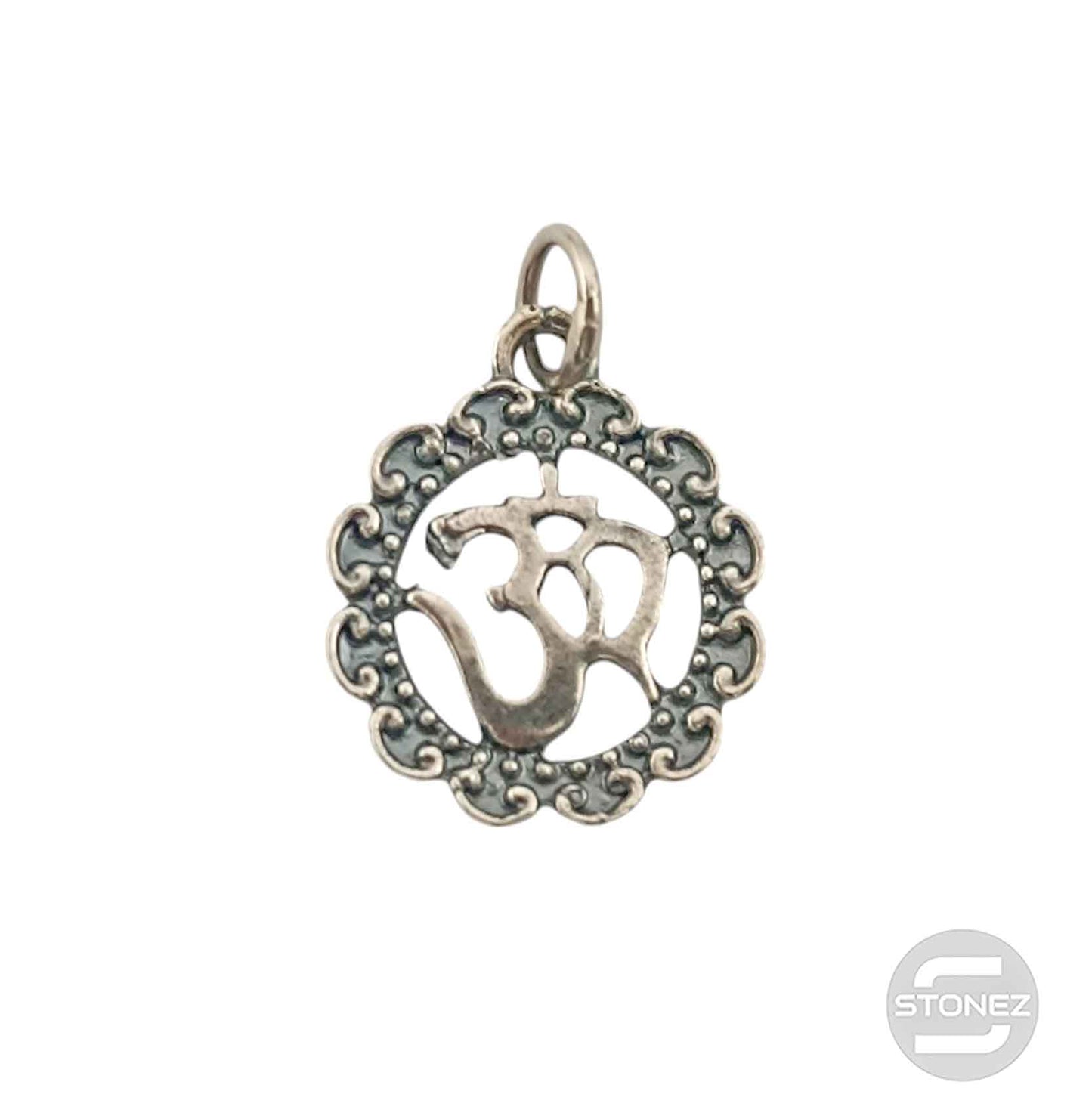 57125 Colgante De Plata 925 Om 20 mm