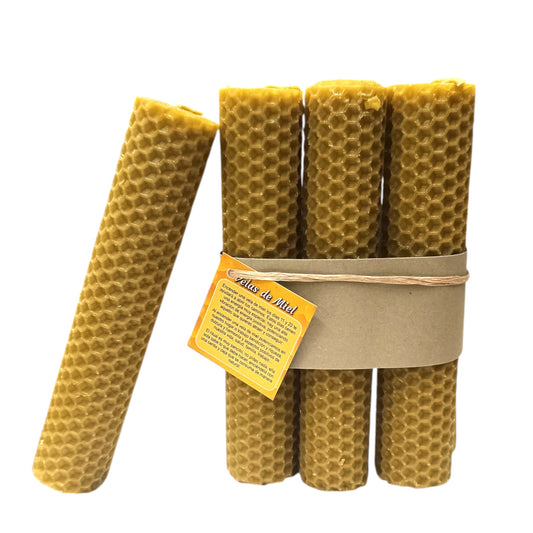 61176 Velas De Miel 15 x 3 Cms (6 Uds)