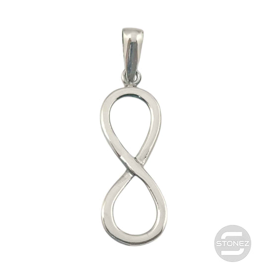 57769 Colgante De Plata 925 Infinito 14x 37 mm