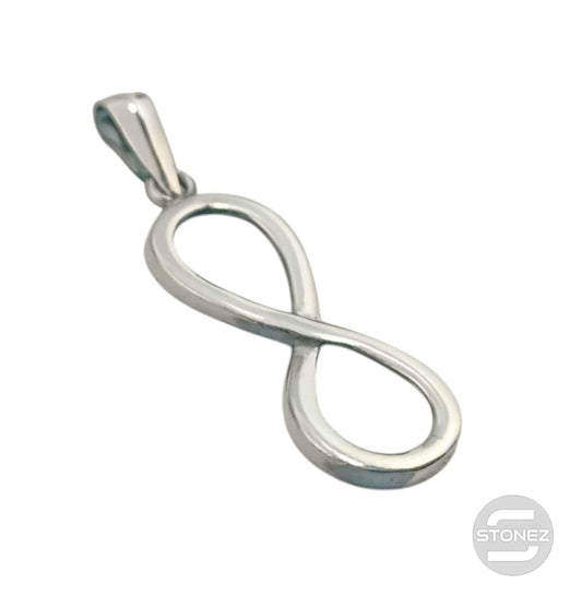 57769 Colgante De Plata 925 Infinito 14x 37 mm