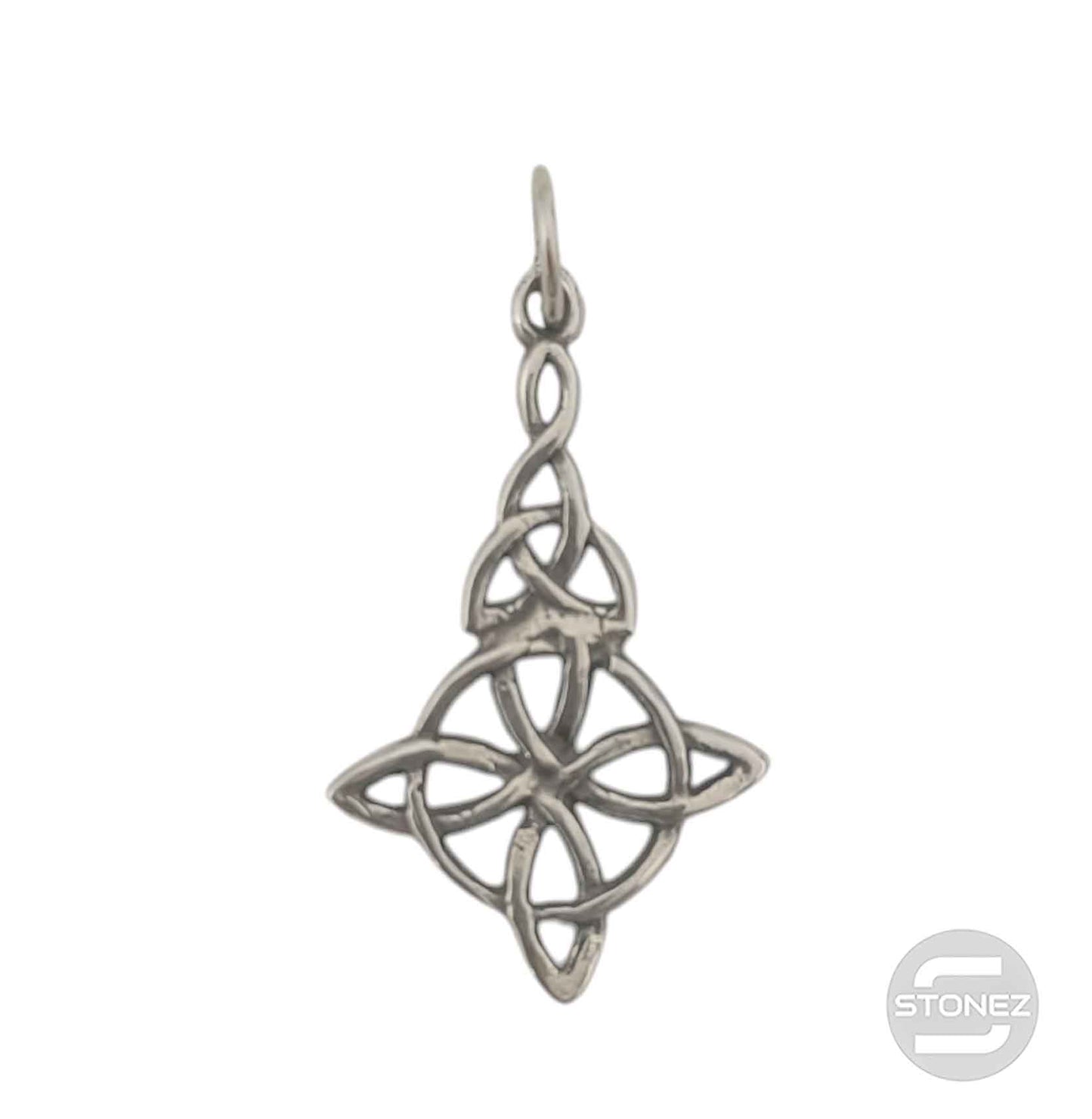 5793300 Colgante De Plata 925 Nudo De Bruja 30 mm