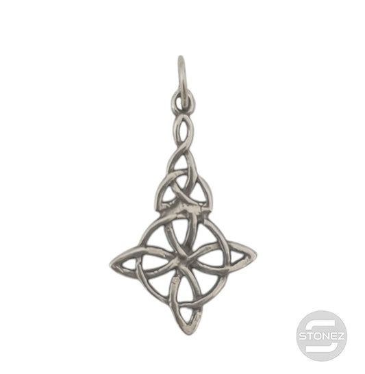 5793300 Colgante De Plata 925 Nudo De Bruja 30 mm