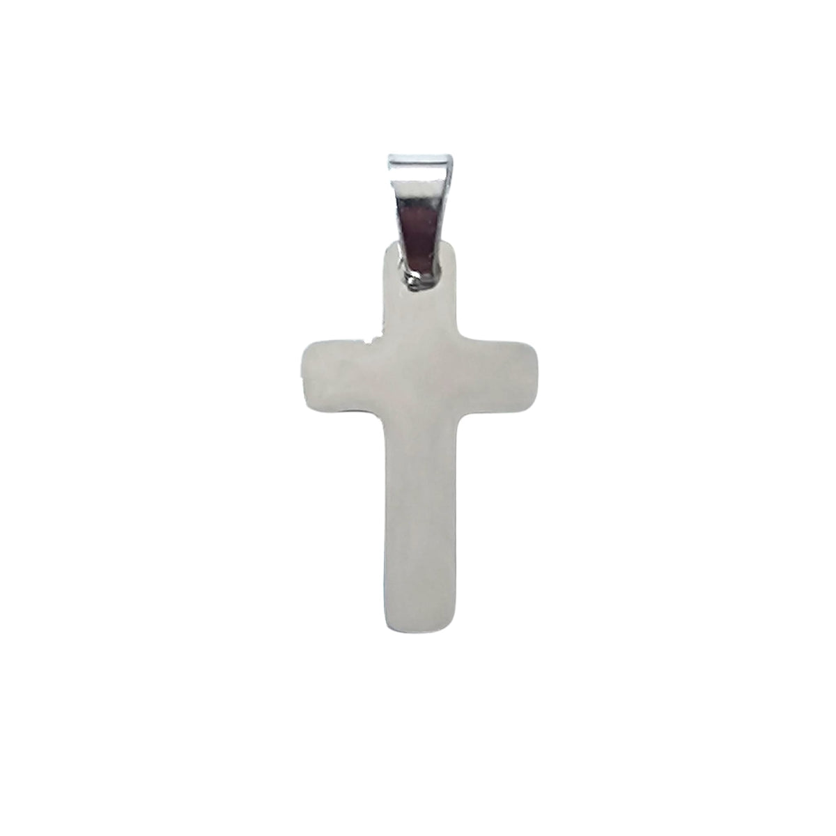 Colgante Acero Cruz 25 mm 60927-24
