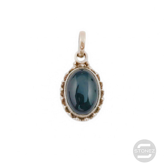 58228-04 Colgante Plata 925 Onix 21 mm Aprox Forma Oval