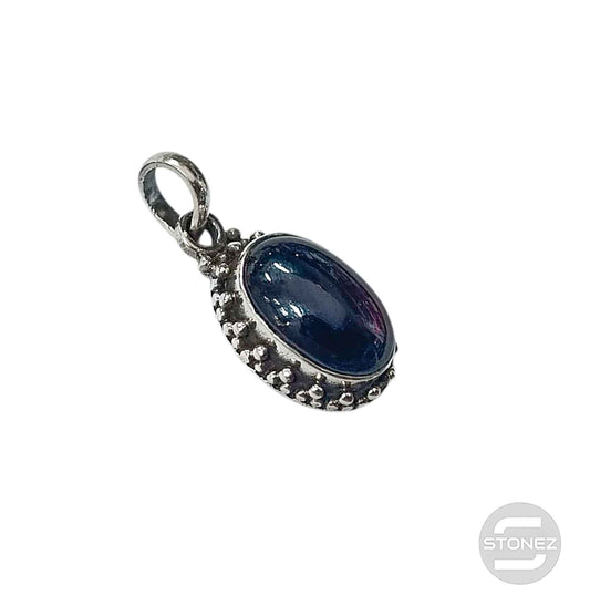 58228-45 Colgante Plata 925 Granate 21 mm Aprox Forma Oval