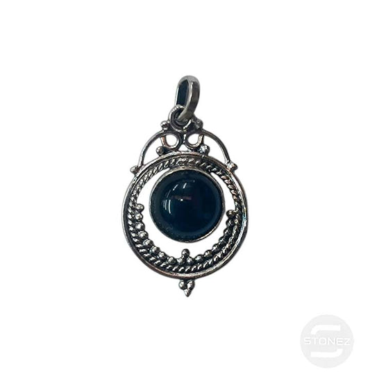 58241-04 Colgante Plata 925 Onix 26 mm Aprox