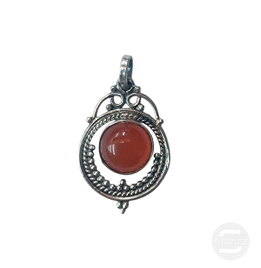 58241-07 Colgante Plata 925 Carneola 26 mm Aprox