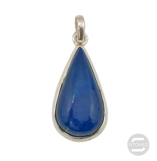 58990-13 Colgante Plata 925 Lapislazuli 35 mm Aprox Forma Lagrima