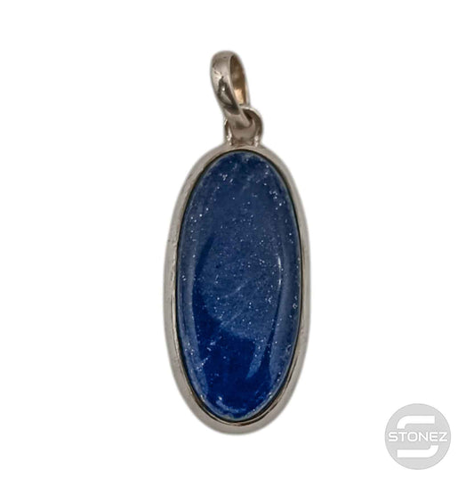 58990-13 Colgante Plata 925 Lapislazuli 30 mm Aprox Forma Oval