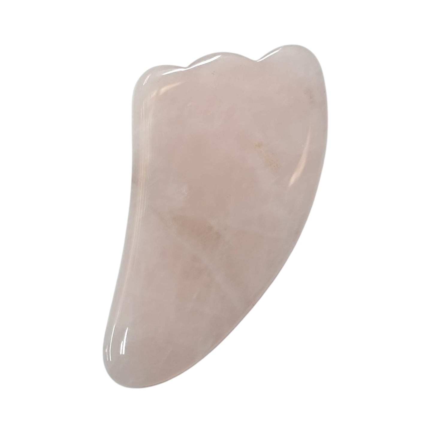 Masajeador Gua Sha Mineral Cuarzo Rosa 10 Cms Aprox Ref 401004149