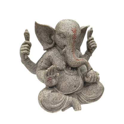 Figura Ganesha Resina Tamaño 16 Cms Aprox 600102445 - stonez