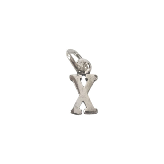 Colgante De Plata 925 Letra X 10 mm Aporx 55293-24