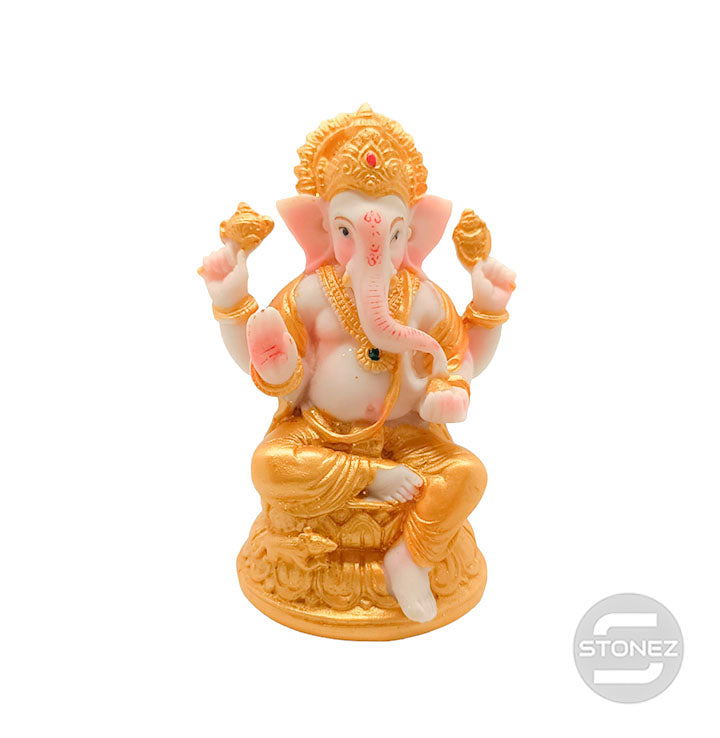 Carregue a imagem no visualizador da galeria, 600101458 Figura En Resina Diosa Ganesha 11 X 7 Cms Aprox.
