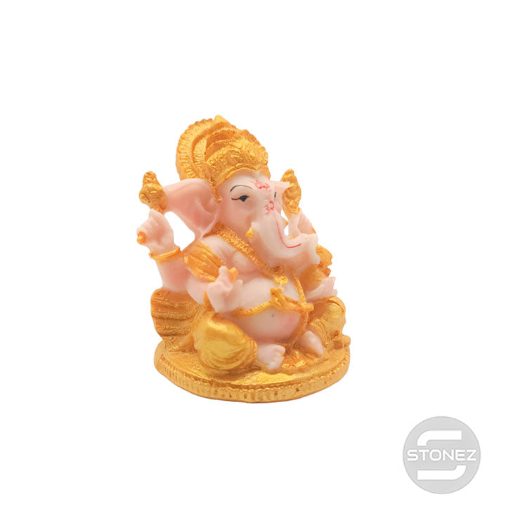 Cargue la imagen en el visor de la galería, 600101459 Figura En Resina Diosa Ganesha 11 X 7 Cms Aprox.
