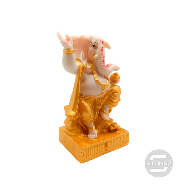 Carregue a imagem no visualizador da galeria, 600101460 Figura En Resina Diosa Ganesha 18X9 Cms Aprox.
