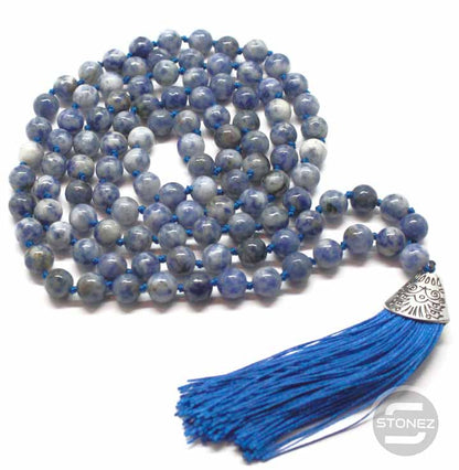 600101470-16 Japa Mala 108 Cuentas Sodalita Bola 8mm