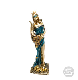 600102141-01 Figura Diosa De La Fortuna 26 Cms Aprox Color Dorado/Azul (SOLO PARA RECOGER EN TIENDA O ENVIOS BAJO SU RESPONSABILIDAD)