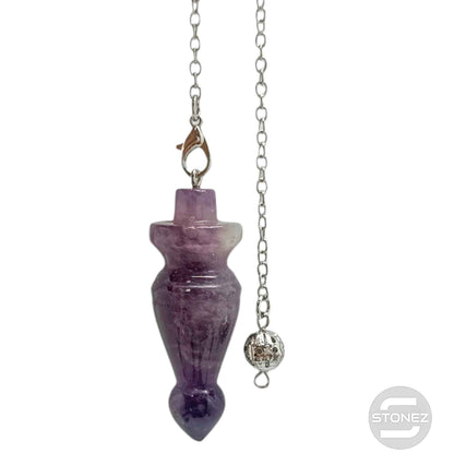 600102216-05 Péndulo Mineral Amatista 5,5 Cms Aprox - stonez