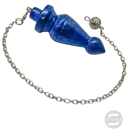600102216-13 Péndulo Mineral Lapis Lázuli 5,5 Cms Aprox - stonez