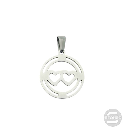 600102293-02 Colgante Acero Corazon 15 mm