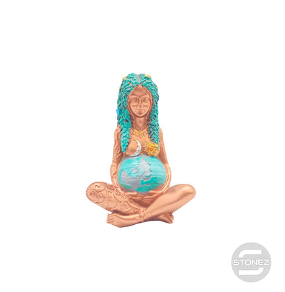 600102399 Figura En Resina Madre Tierra 7x5 Cms Aprox.