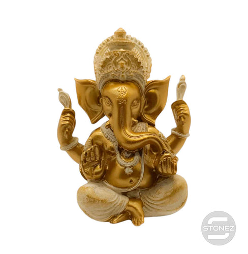 600102401 Figura En Resina Ganesha 13,5x10  Cms Aprox