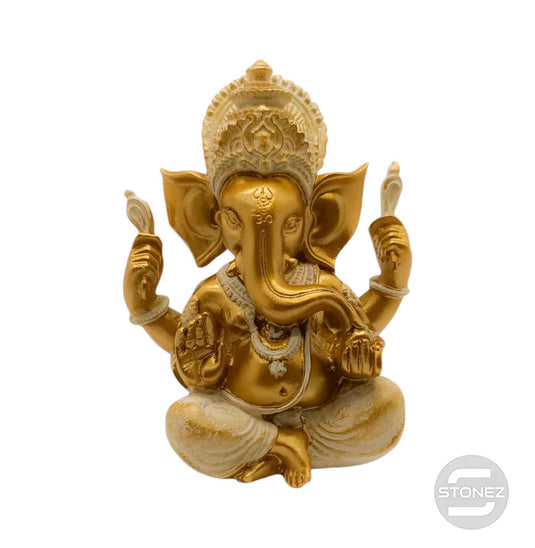 600102401 Figura En Resina Ganesha 13,5x10  Cms Aprox