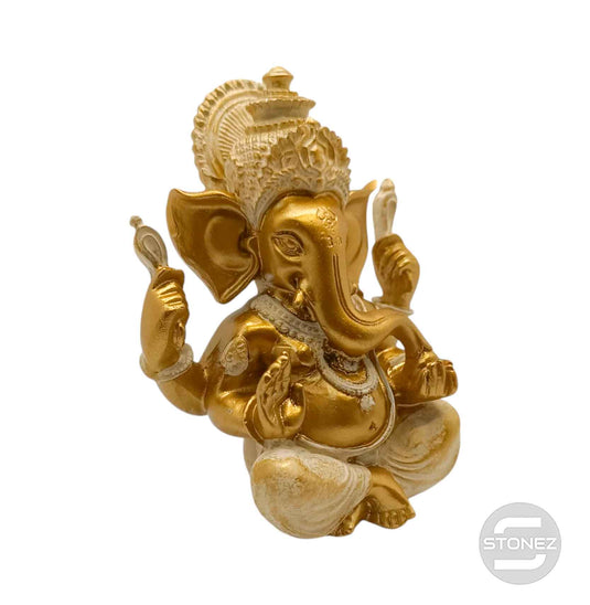 600102401 Figura En Resina Ganesha 13,5x10  Cms Aprox