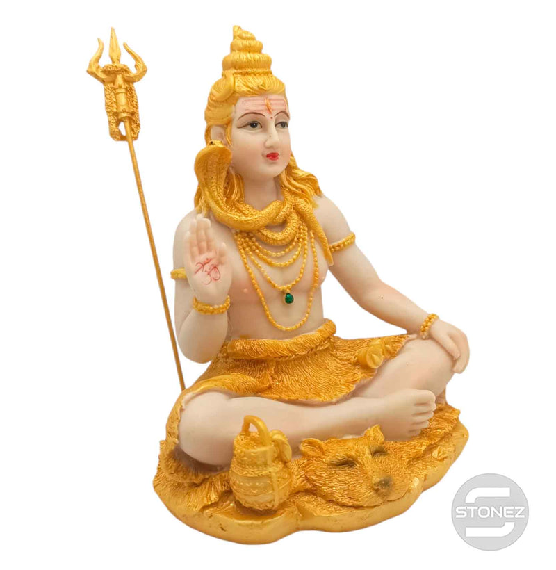 Cargue la imagen en el visor de la galería, 600102404 Figura En Resina Shiva 21x16 Cms Aprox
