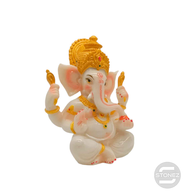 Carregue a imagem no visualizador da galeria, 600102405 Figura En Resina Ganesha 14x10 Cms Aprox
