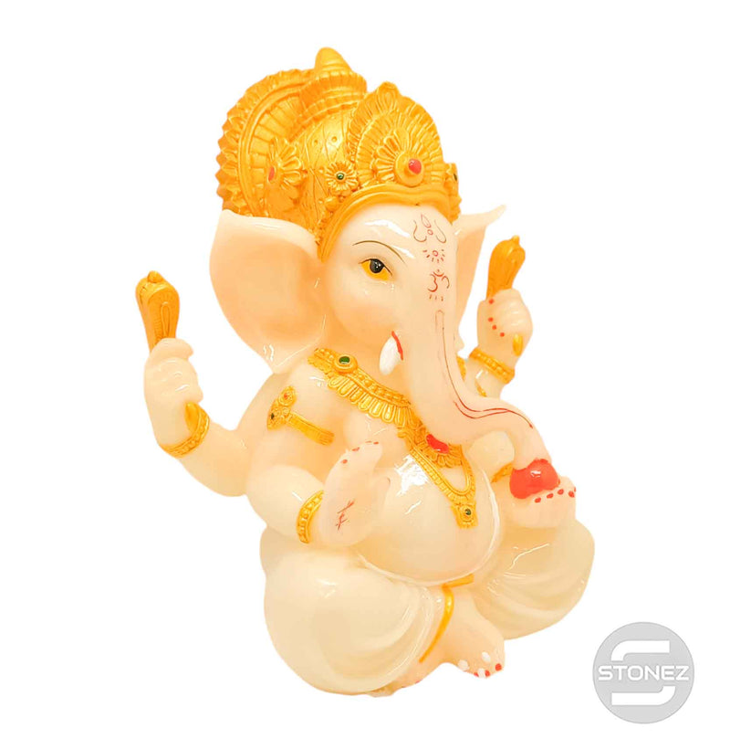 Cargue la imagen en el visor de la galería, 600102415 Figura En Resina Ganesha 24x20 Cms Aprox
