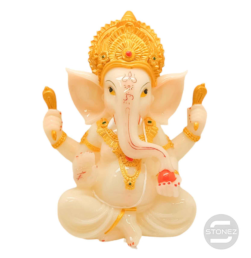 Cargue la imagen en el visor de la galería, 600102415 Figura En Resina Ganesha 24x20 Cms Aprox
