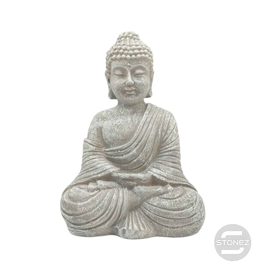 600102417 Figura En Resina Buda Feliz 21 Cms Aprox - stonez