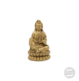 600102421 Figura En Resina Diosa Quan Yin 9x5 Cms Apox.