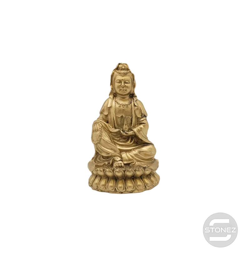 Cargue la imagen en el visor de la galería, 600102421 Figura En Resina Diosa Quan Yin 9x5 Cms Apox.
