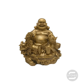 600102425 Figura En Resina Buda Feliz 9x8 Cms Apox