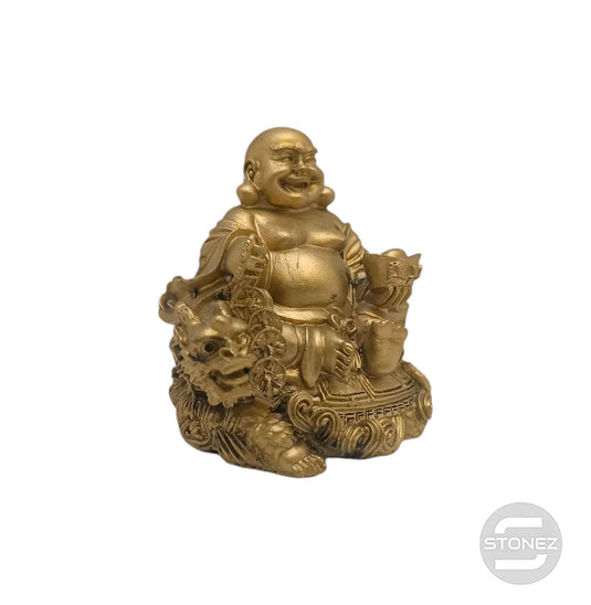 600102425 Figura En Resina Buda Feliz 9x8 Cms Apox