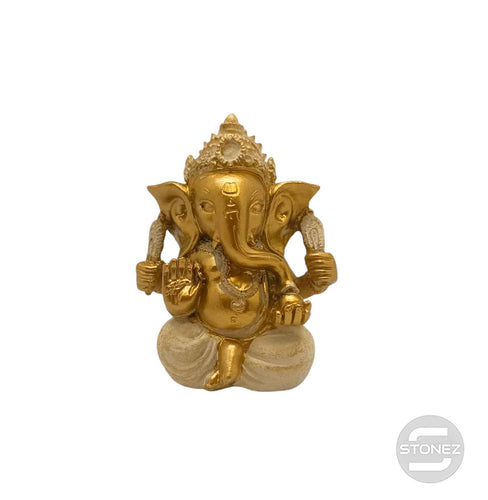 600102429 Figura En Resina Ganesha 8x5 Cms Aprox