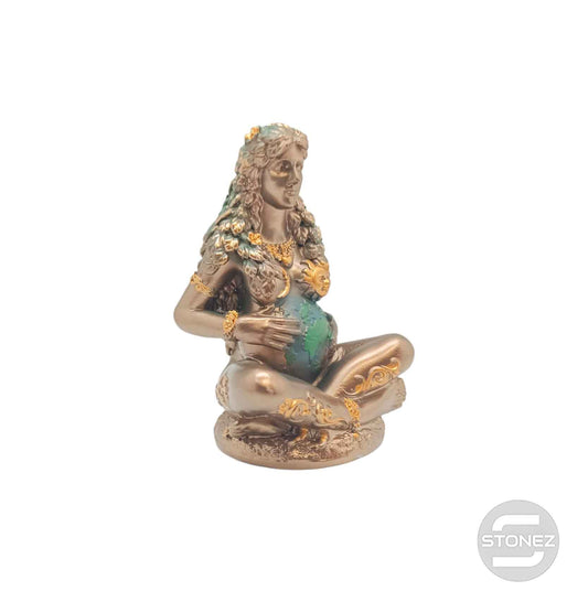 600103936 Figura En Resina Madre Tierra 12,5 X 8  Cms Aprox