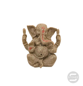 600102441 Figura En Resina Ganesha 9x9 Cms Aprox Color Arena