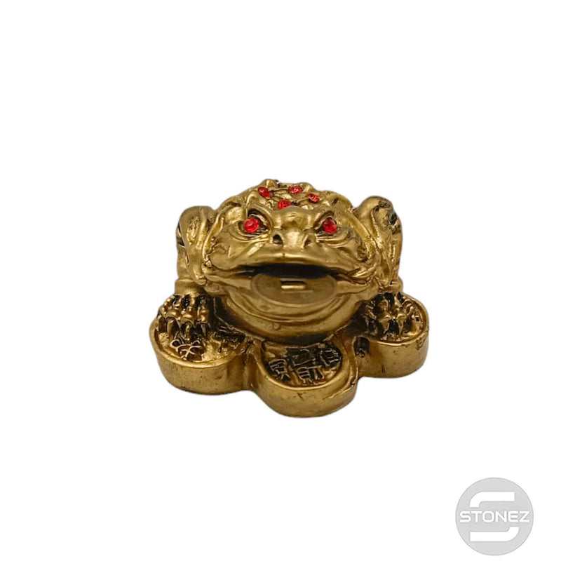 Cargue la imagen en el visor de la galería, 600102453 Rana 3 Patas De Feng Shui En Resina 6 Cms Aprox
