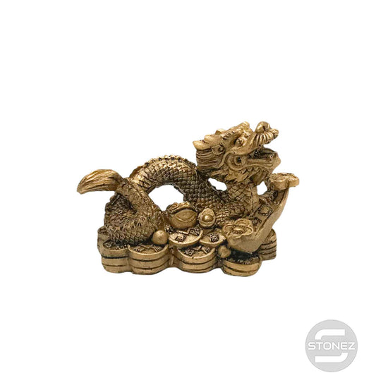600102457 FIgura En Resina Dragón Chino 9X7 Cms