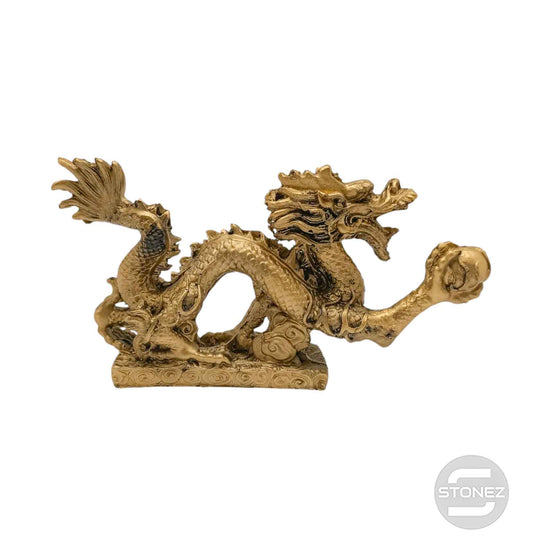 600102460 FIgura En Resina Dragón Chino 22X4 Cms