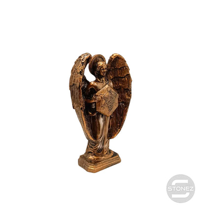 600102753-01 Figura En Resina Diosa Metratón 15 Cms Aprox Color Bronce