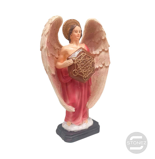 600102754 Figura En Resina Diosa Metratón 20 Cms Aprox Color Rosa