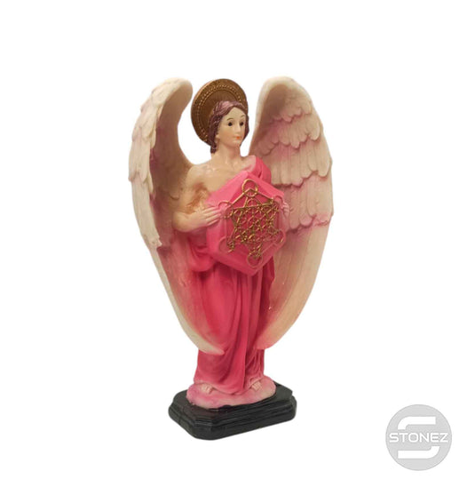 600102154 Figura En Resina Diosa Metratón 20 Cms Aprox Color Rosa