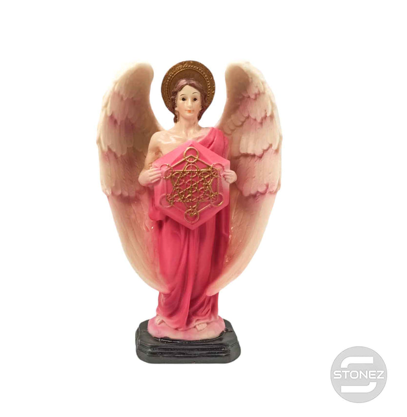 Cargue la imagen en el visor de la galería, 600102154 Figura En Resina Diosa Metratón 20 Cms Aprox Color Rosa
