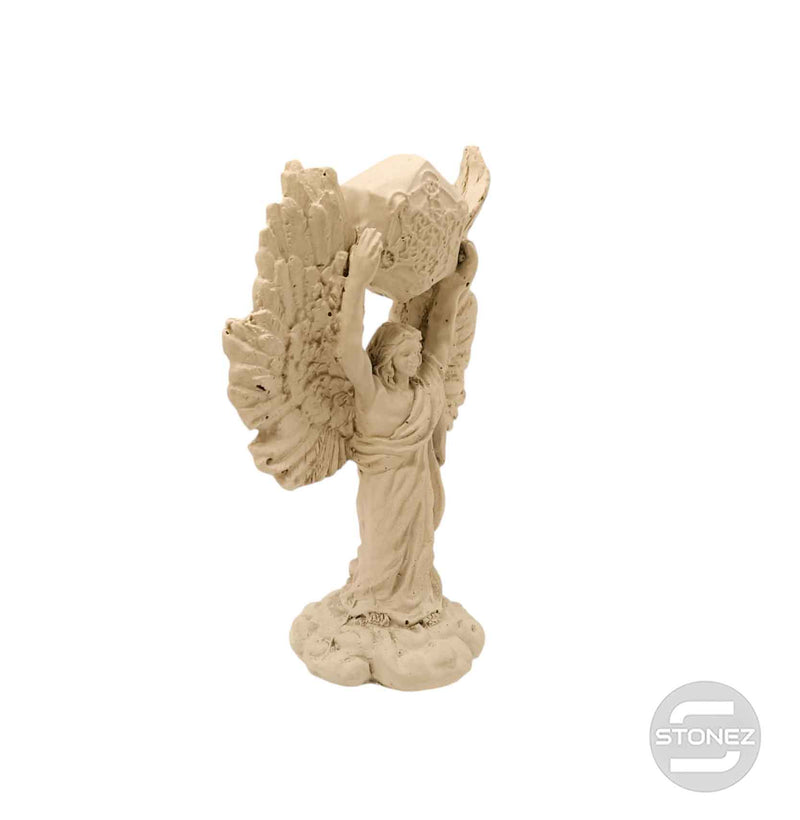 Cargue la imagen en el visor de la galería, 600102155-02 Figura En Resina Metratón 15 Cms Aprox Blanco
