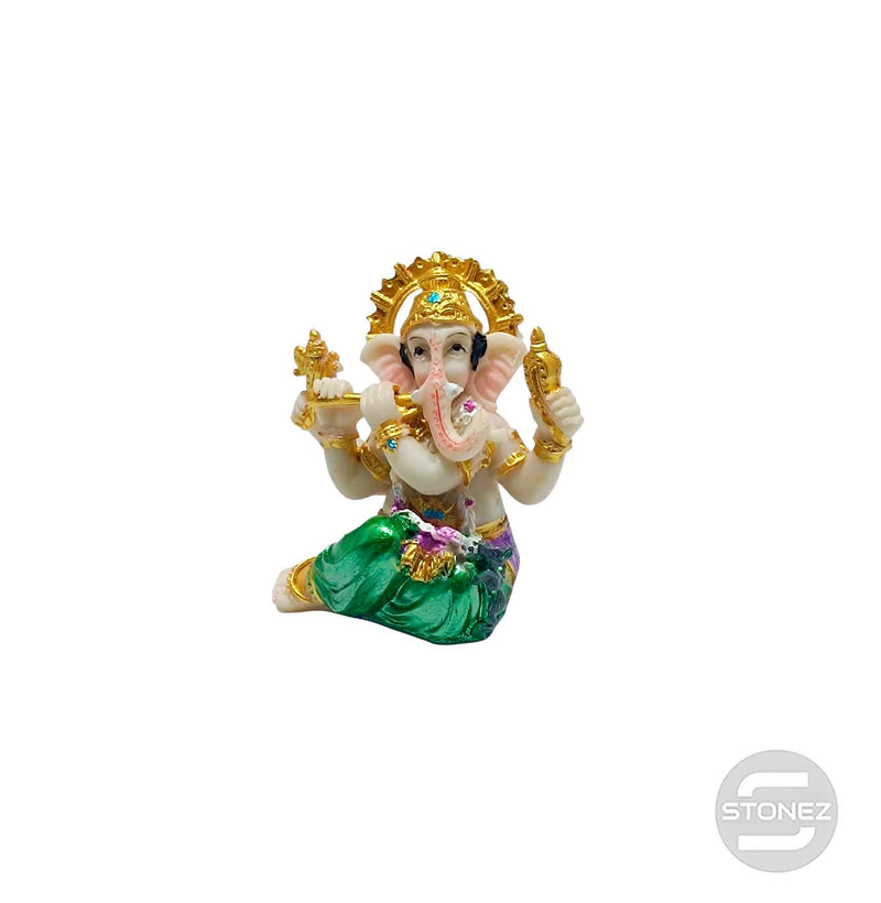 Cargue la imagen en el visor de la galería, 600102773 Figura Ganesha En Resina 6 Cms Aprox
