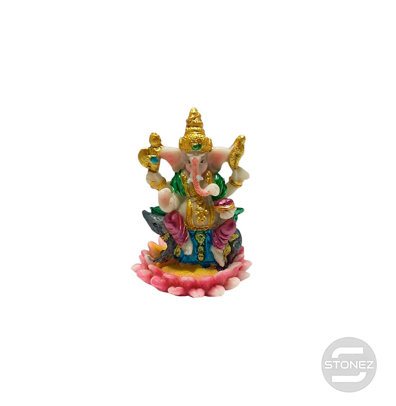 Cargue la imagen en el visor de la galería, 600102774 Figura Ganesha En Resina 6 Cms Aprox
